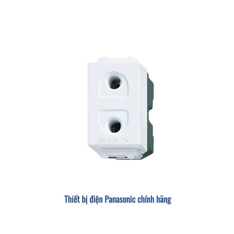 Ổ cắm điện chân tròn Panasonic WEG1090SW màu trắng | 16A chính hãng
