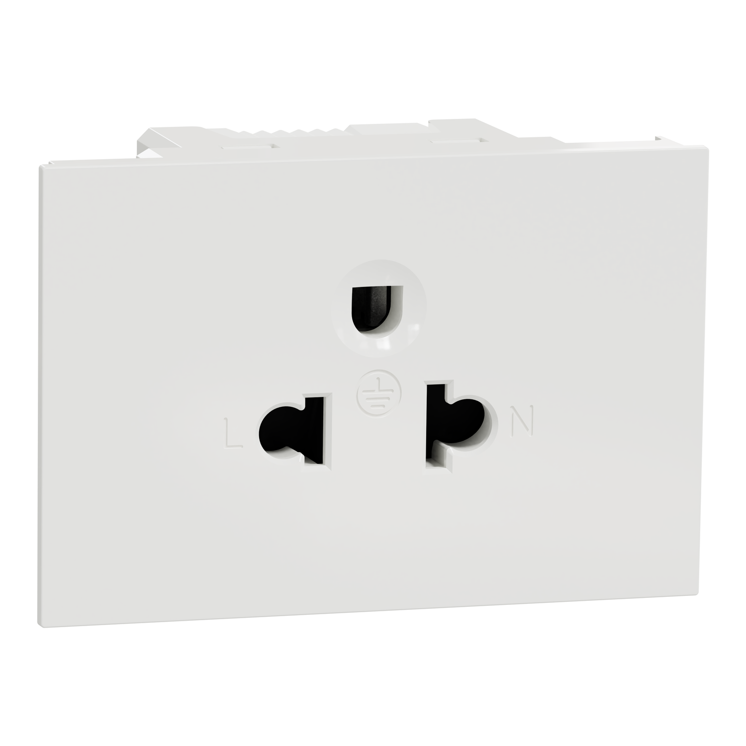 Ổ Cắm Đơn 3 Chấu 16A Size 2S Schneider AvatarOn A Mã M3T426USTS_WE