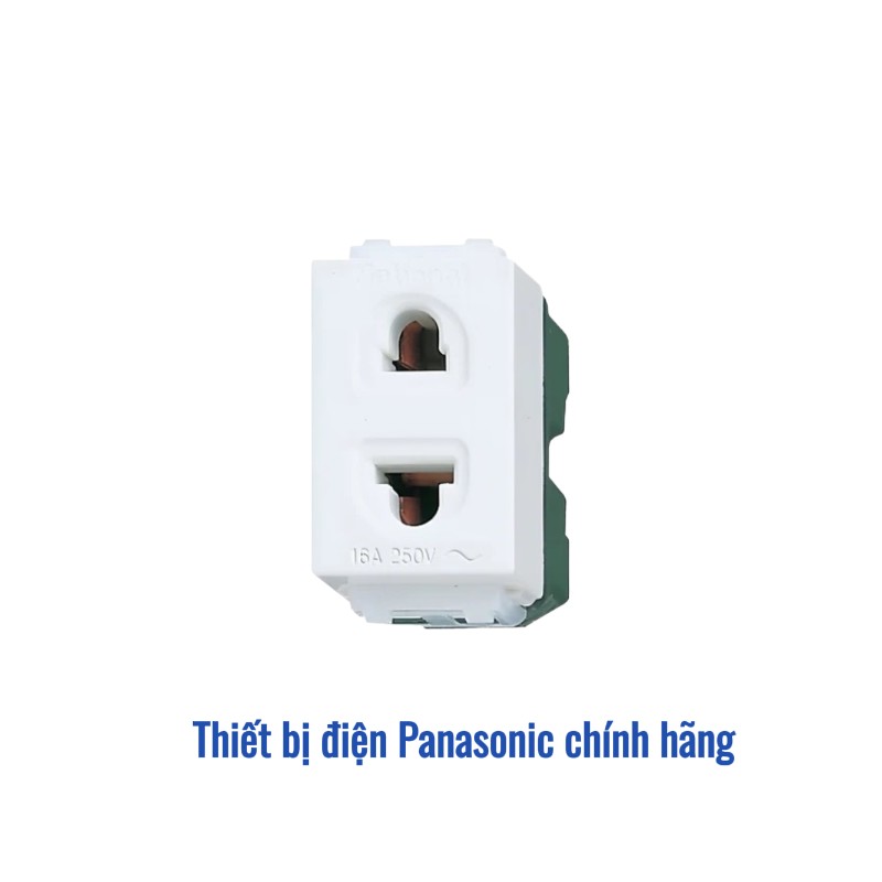 Ổ cắm đơn đa năng Panasonic WEV1091SW - Dòng Wide Series