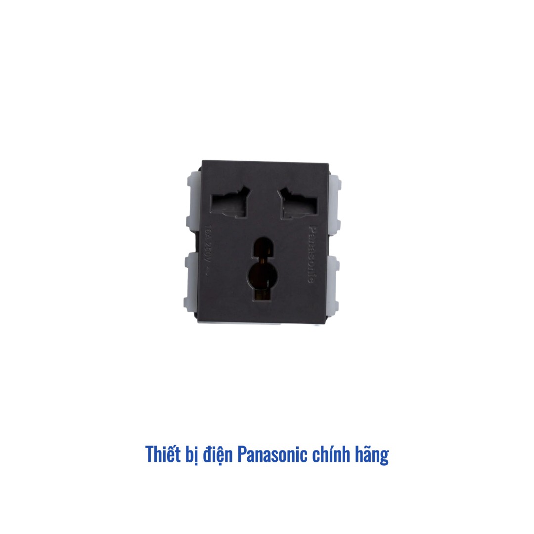 Ổ cắm International Panasonic WEV117107H màu xám - Chính hãng Việt Nam