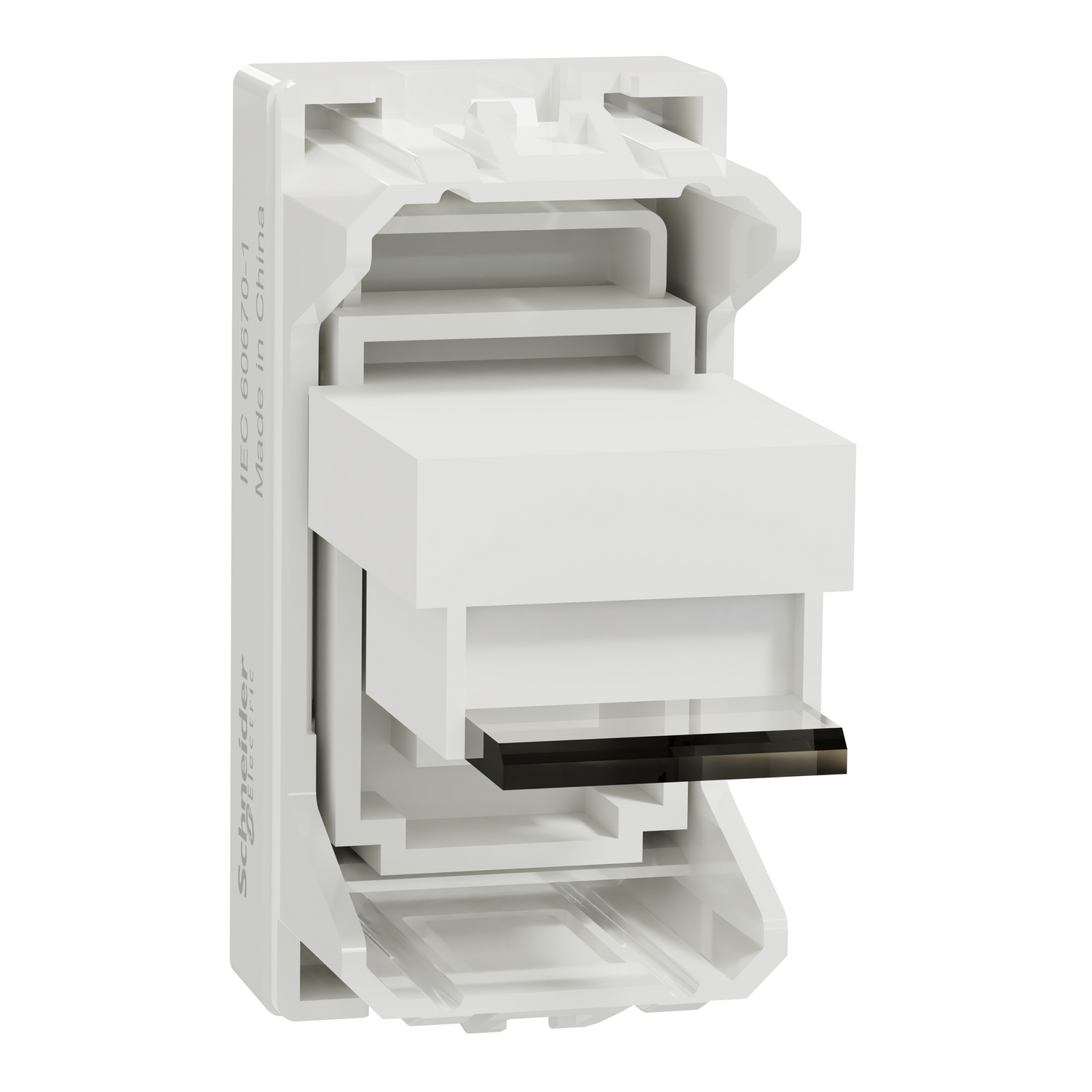 Ổ Cắm Mạng Cat6 Size S Schneider Miluz E Mã M3TSRJ6M_WE