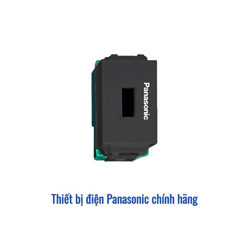 Ổ cắm sạc USB 1 cổng Panasonic WEF108107H-VN - Màu Xám Ánh Kim