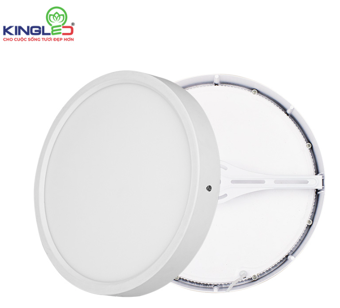 Đèn Kingled Ốp Trần 30W Tròn Kích Thước 290x40mm EC-ONL-30SS-T300-T - Siêu Sáng, Tiết Kiệm Điện Năng