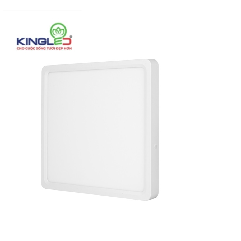 Đèn Kingled Ốp Trần Cảm Biến 18W Mã SP : OTCB-18-V230-CM Vuông Kích Thước : 230x230x25mm - Ánh Sáng Chuyển Màu Thông Minh, Tiết Kiệm Điện  Bảo Hành 2 Năm