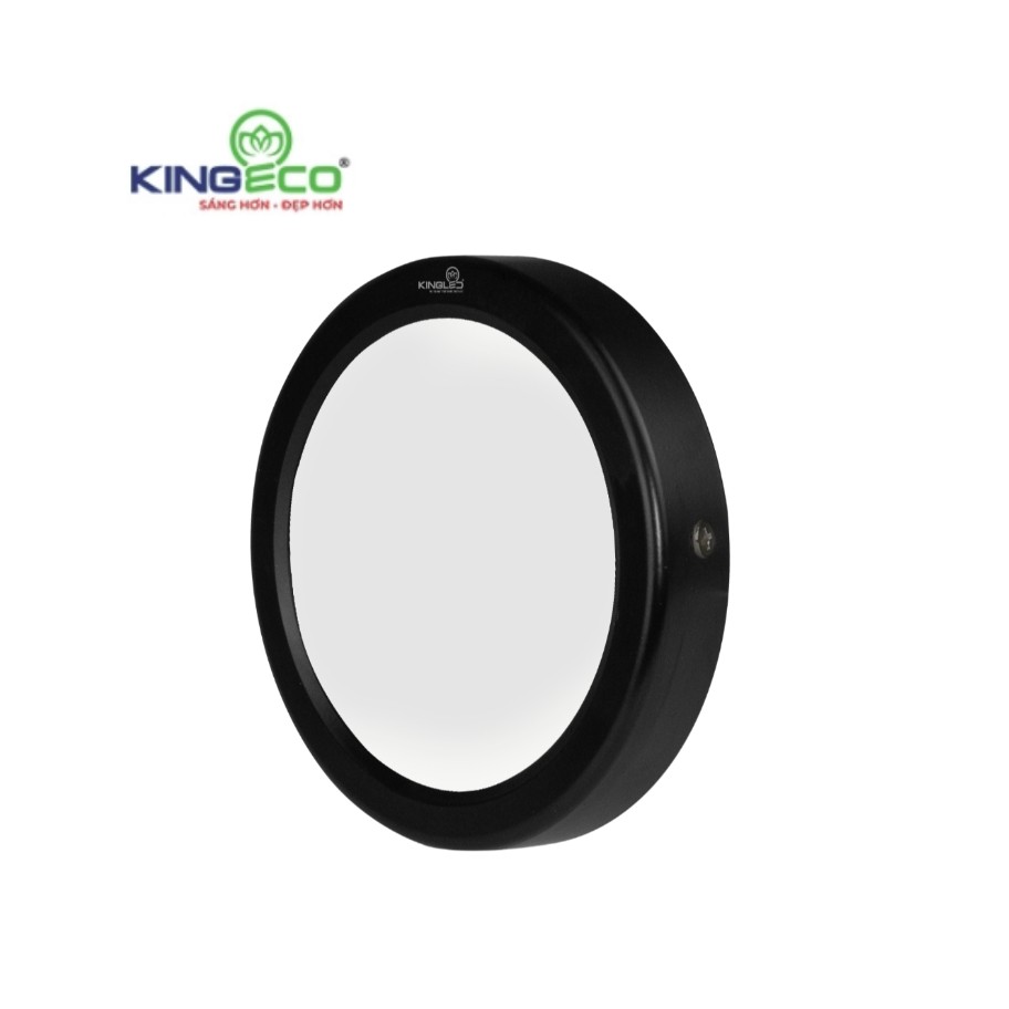 Đèn Kingled Ốp Trần Moonstone 30W ONL-30SS-T300-T/TT/V-D Tròn Vỏ Đen Kích Thước 300x26mm - Chip Samsung, 3 Màu Ánh Sáng