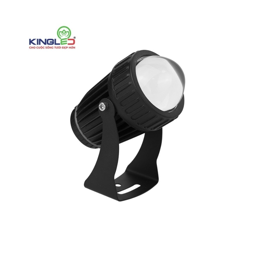 ĐÈN KINGLED RỌI CỘT 8W ÁNH SÁNG VÀNG Kích Thước  70x155mm  DRC-8-V