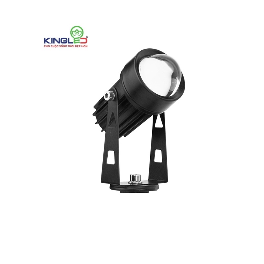 ĐÈN KINGLED RỌI CỘT 3W ÁNH SÁNG VÀNG Kích Thước 42x105mm  DRC-3-V