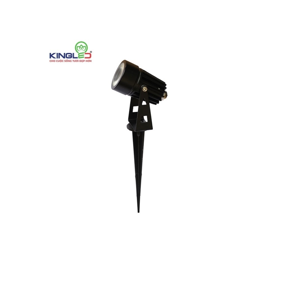 ĐÈN KINGLED CẮM CỎ 5W ÁNH SÁNG XANH Kích Thước 42x250x160mm  DCC-5-X