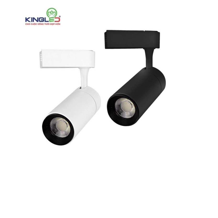 Đèn KingLed Rọi Ray Sapphire 20W  Vỏ Đen Trắng Kích Thước  65x160mm  RRT-20SS