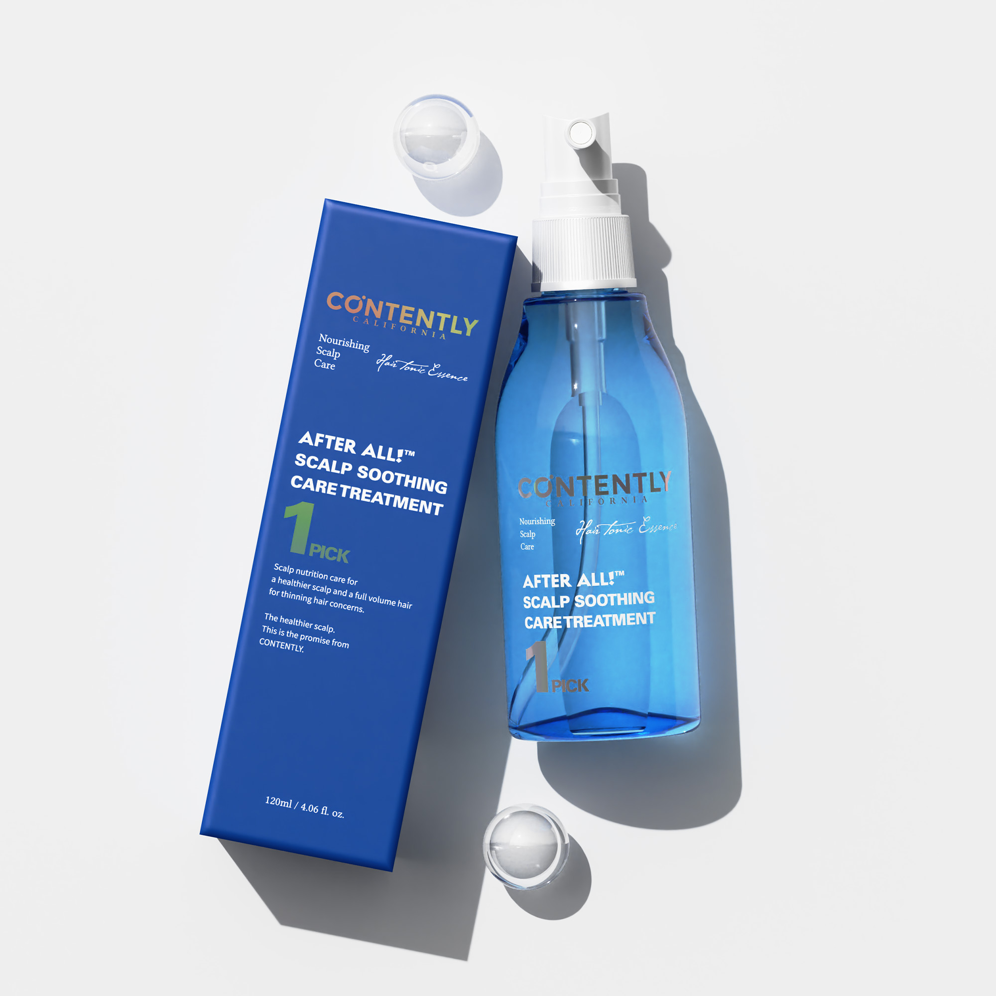 Xịt dưỡng tóc Contently After All! Scalp Soothing Care Treatment 120ml