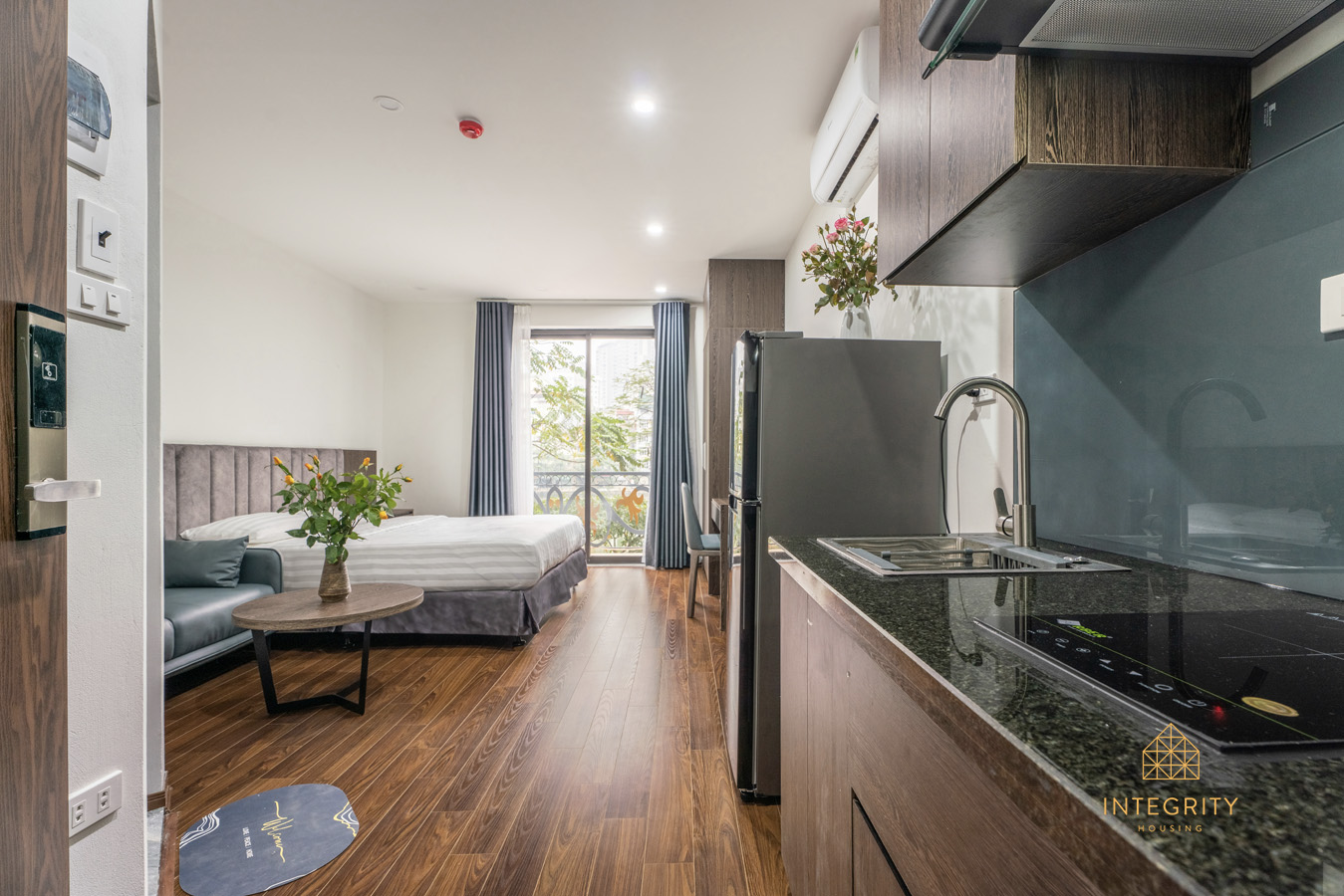 Lakeview Studio  for rent in Trung Kinh, Cau Giay - short stay