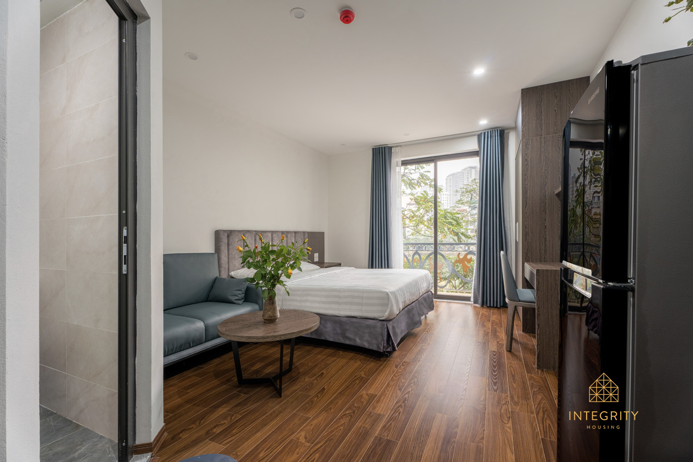 Lakeview Studio  for rent in Trung Kinh, Cau Giay - short stay