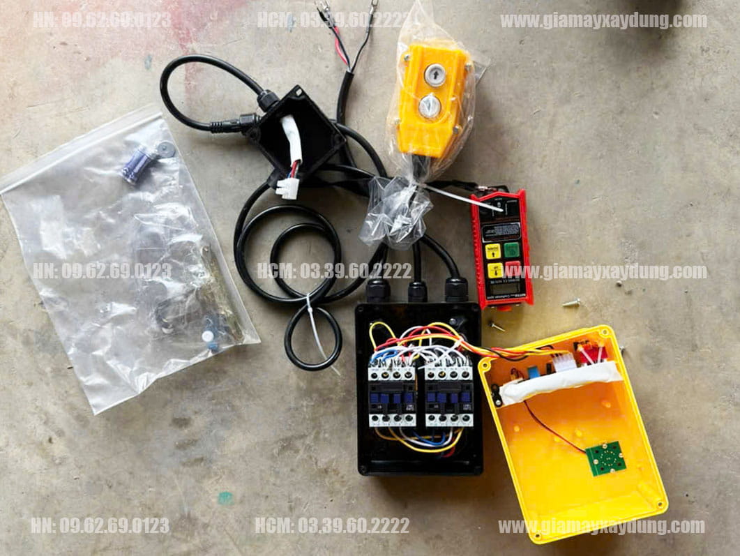 Bộ điều khiển từ xa NITTO dành cho tời điện 3 pha