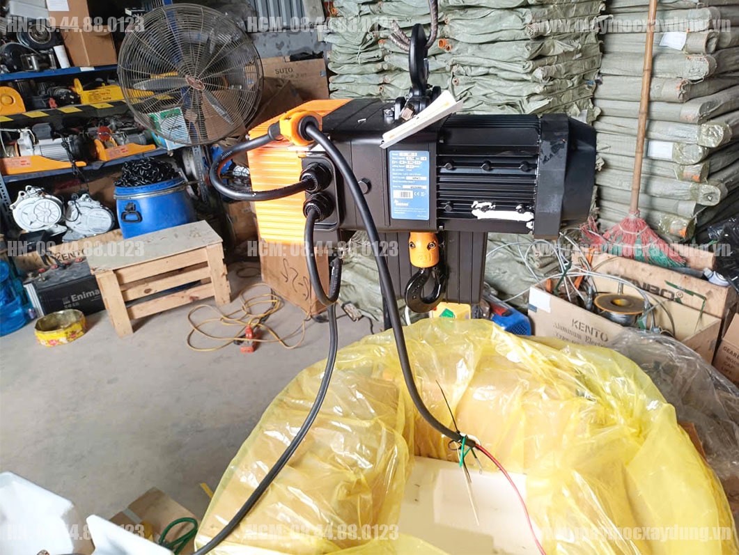 Pa lăng xích điện cố định Daesan 500kg 3m DL-500-3 380V