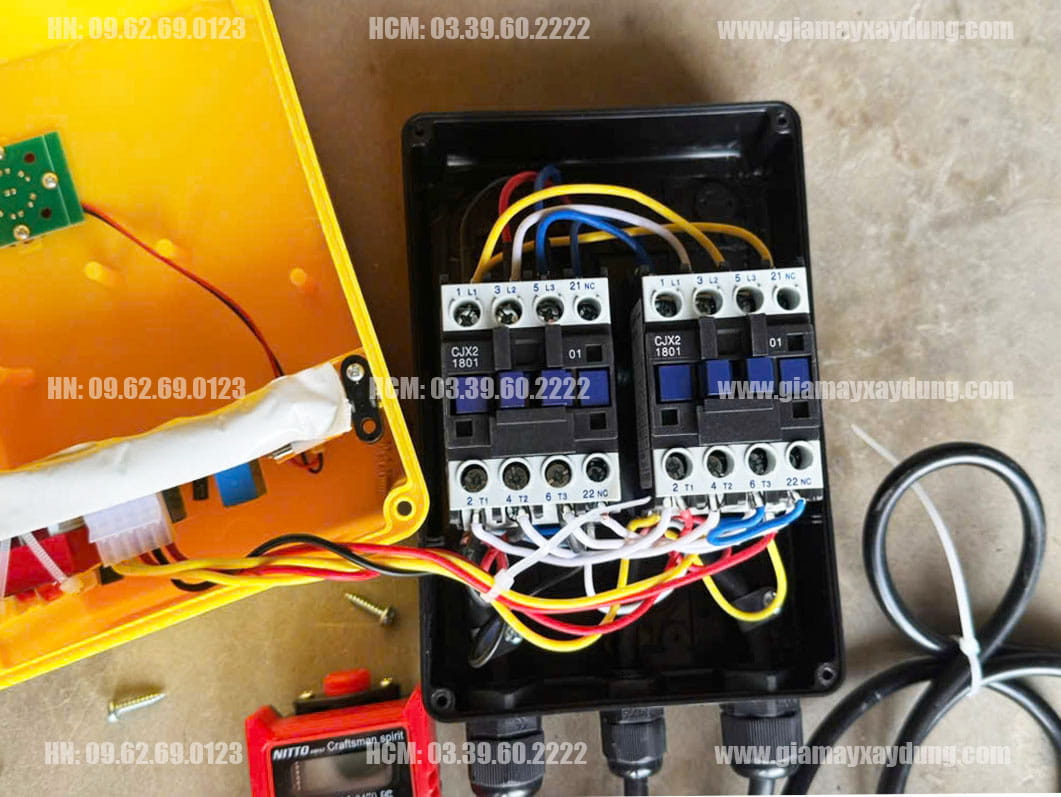 Bộ điều khiển từ xa NITTO dành cho tời điện 3 pha