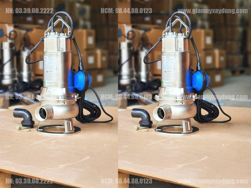 Bơm chìm thải Inox DWE100M 0.75KW 1HP 220V