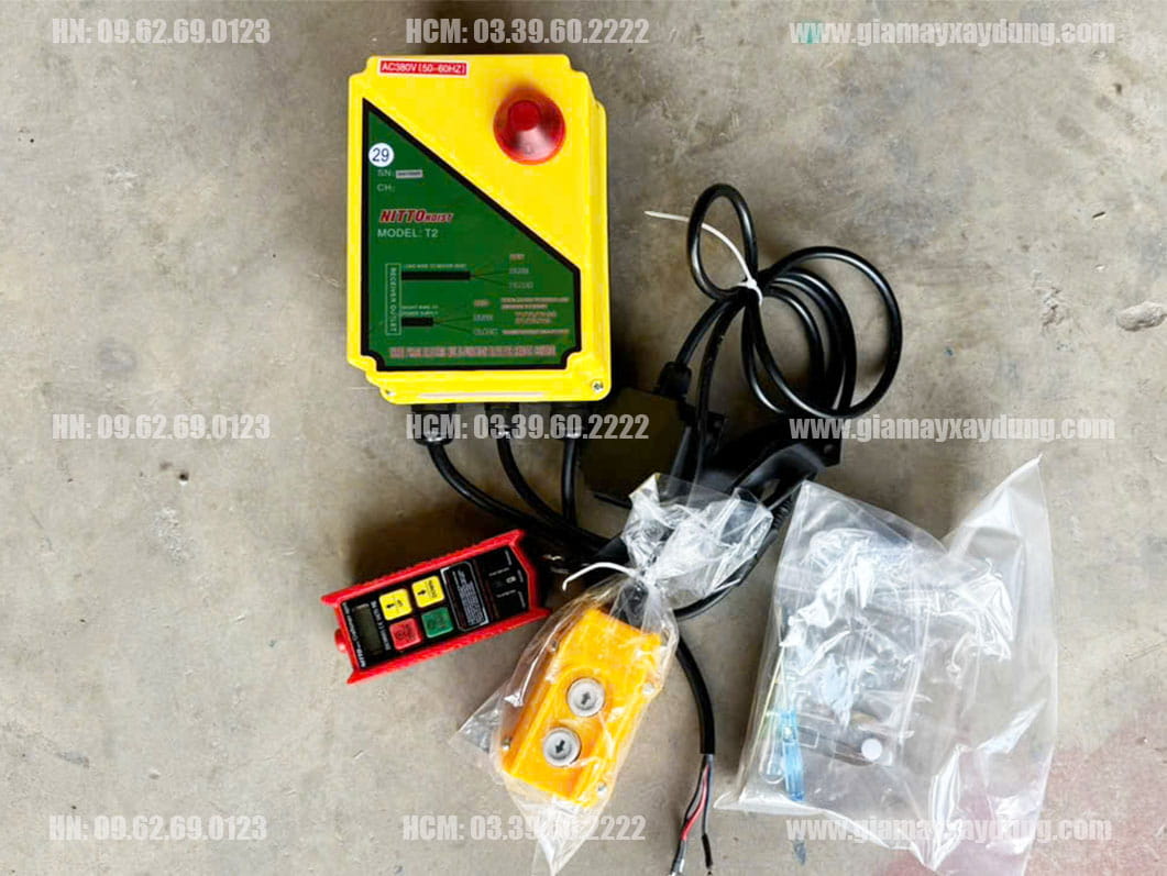 Bộ điều khiển từ xa NITTO dành cho tời điện 3 pha