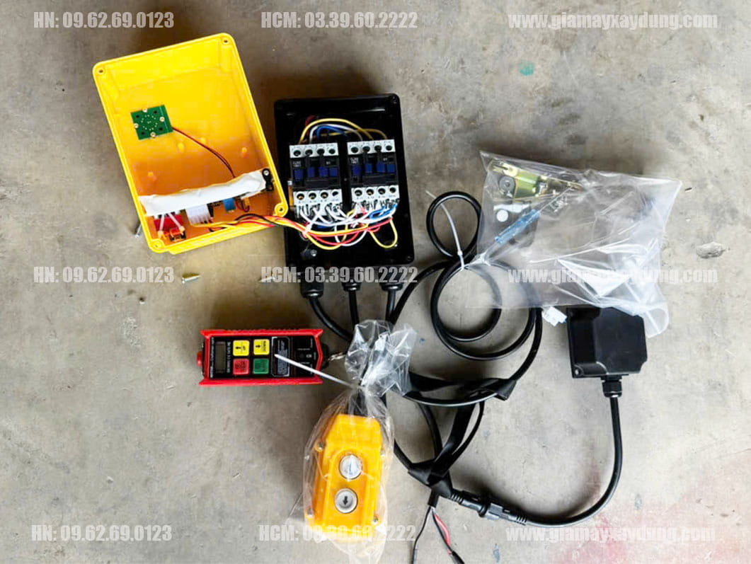 Bộ điều khiển từ xa NITTO dành cho tời điện 3 pha