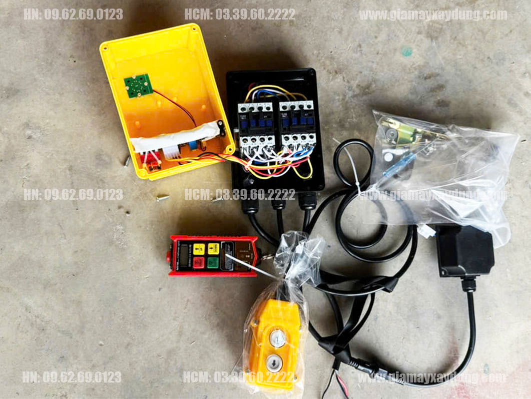 Bộ điều khiển từ xa NITTO dành cho tời điện 3 pha