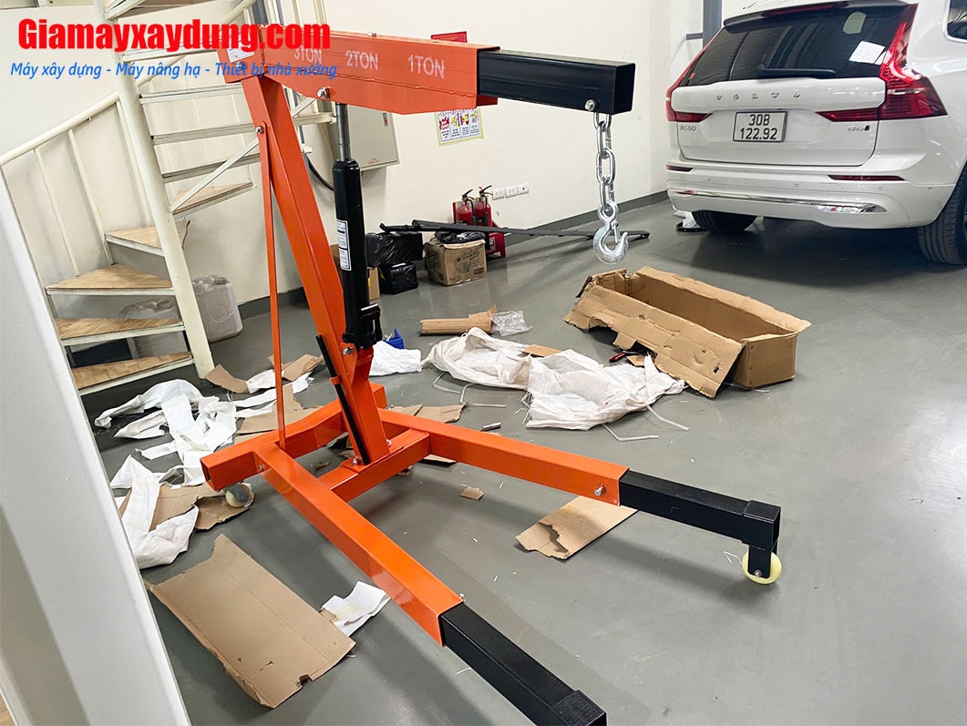 Khung cẩu móc động cơ 3 tấn