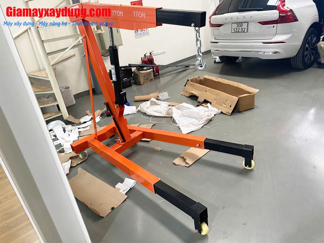 Khung cẩu móc động cơ 3 tấn