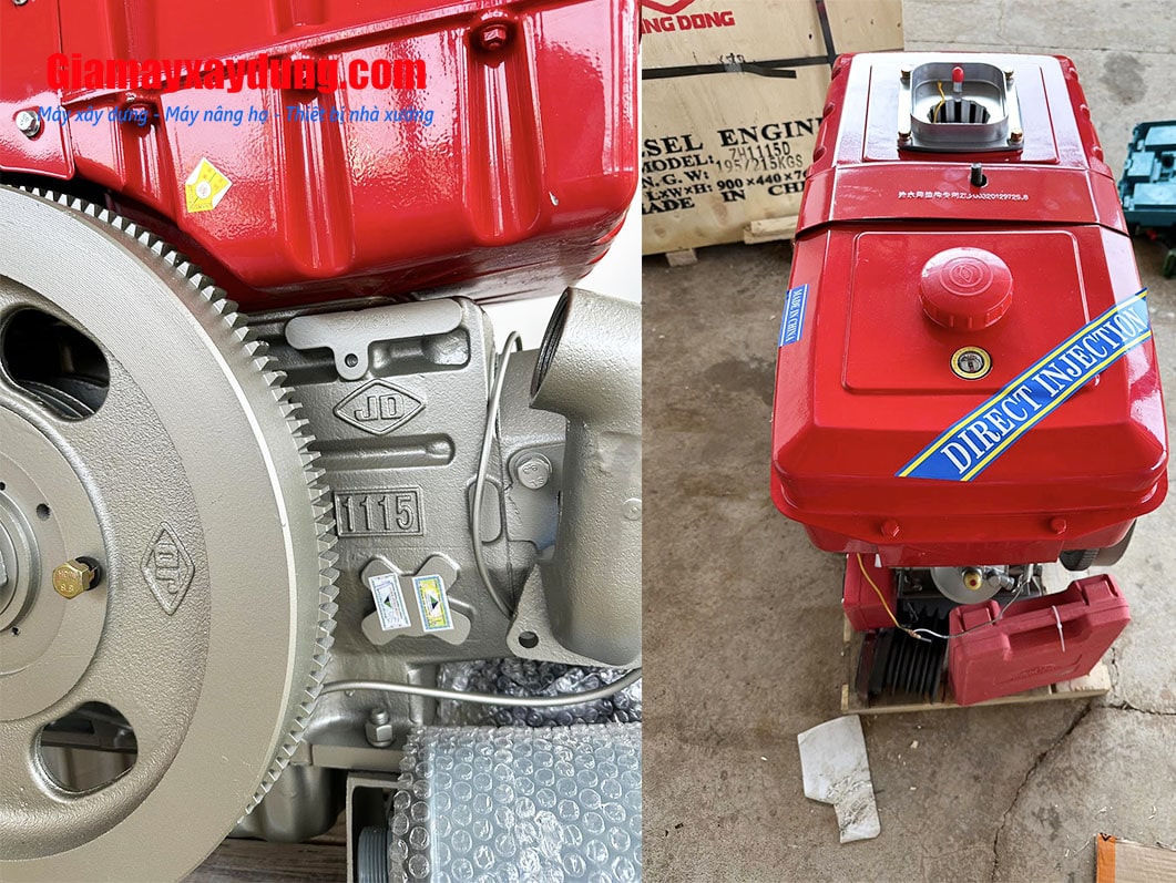 Máy nổ Diesel Jiangdong D24 ZH1115D nước đề