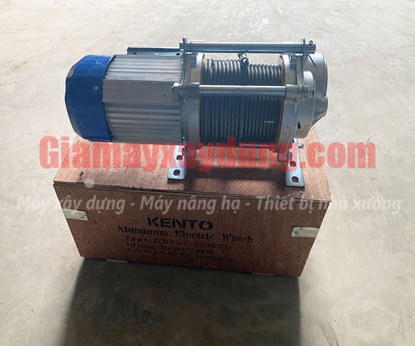 Tời điện đa năng Kento KCD750-1500 220V 50m 35 mét/phút