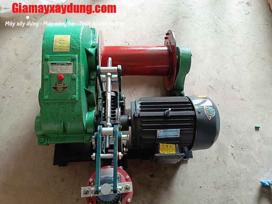 Tời kéo mặt đất 1 tấn JK1 25 mét/phút 380V