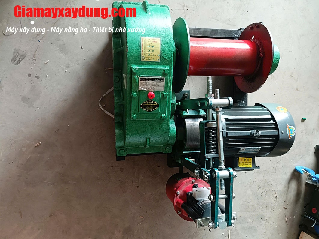 Tời kéo mặt đất 1 tấn JK1 25 mét/phút 380V