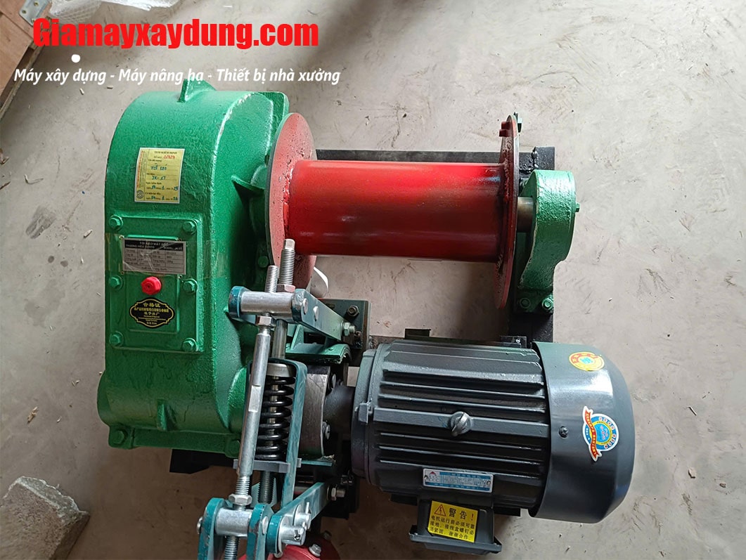 Tời kéo mặt đất 1 tấn JK1 25 mét/phút 380V