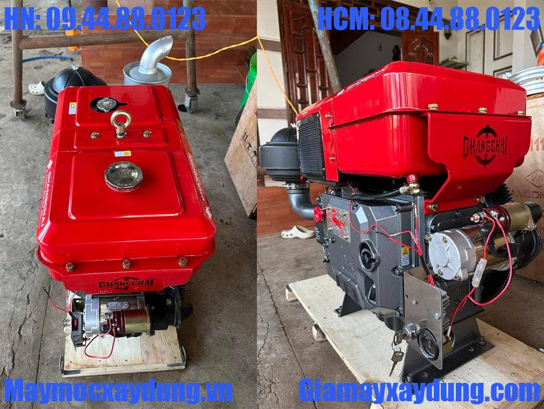 Máy nổ Diesel Chang Chai D36 EH36NM làm mát bằng gió đề
