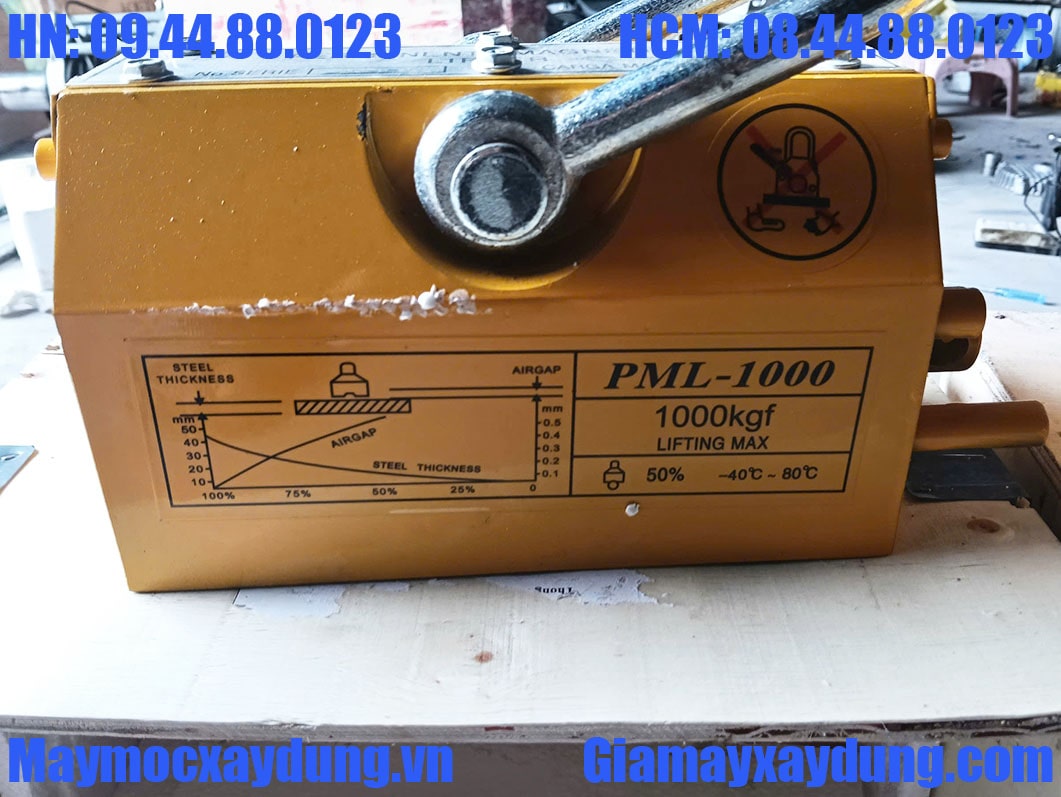 Nam châm tay gạt 1 tấn PML-10