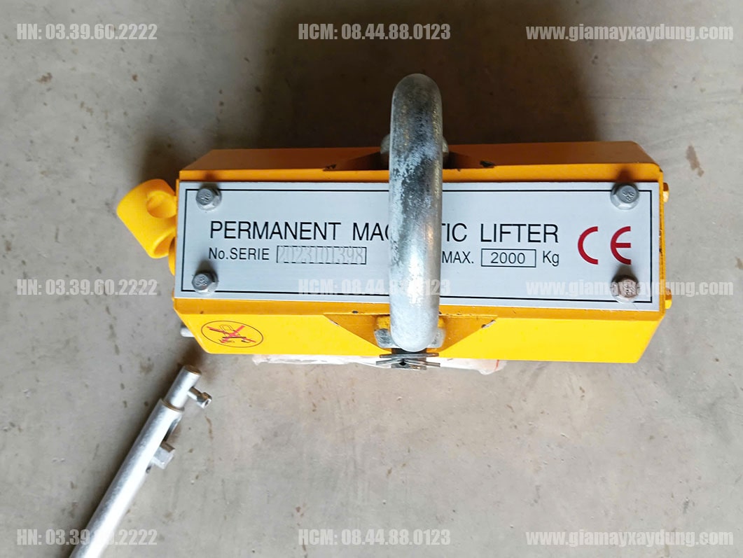 Nam châm tay gạt 2 tấn PML-20