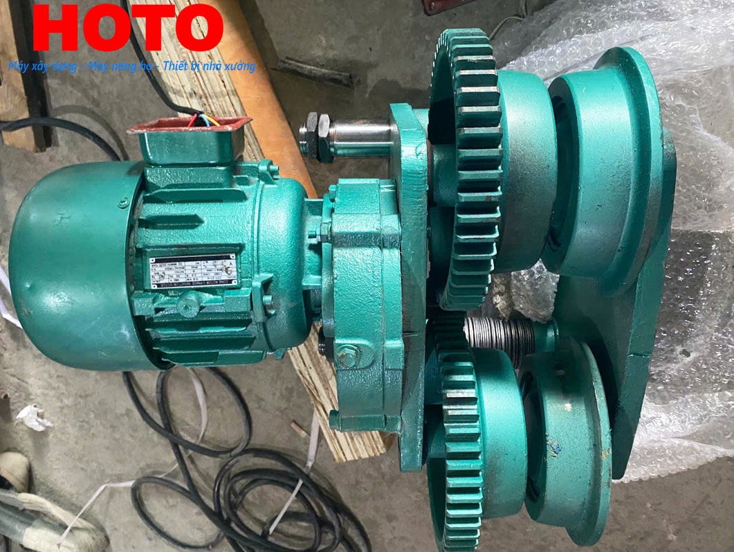 Pa lăng cáp điện HOTO 10 tấn 30m CD1 380V