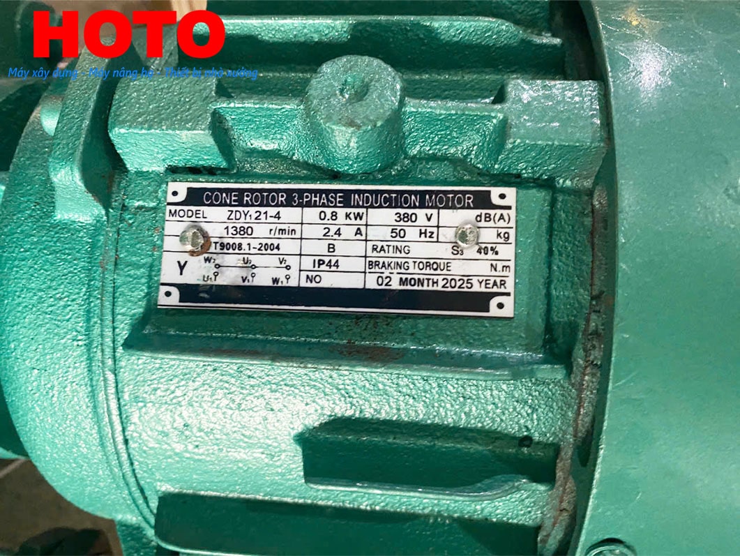 Pa lăng cáp điện HOTO 10 tấn 30m CD1 380V