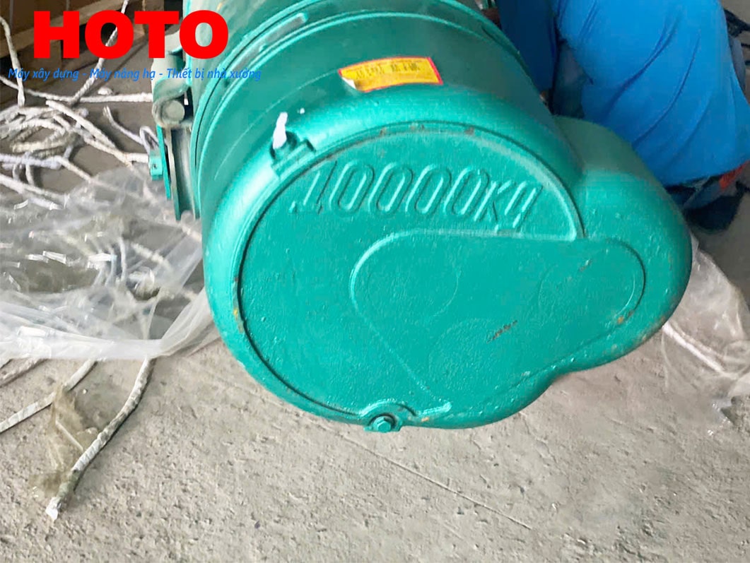 Pa lăng cáp điện HOTO 10 tấn 24m CD1 380V