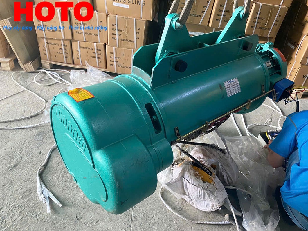 Pa lăng cáp điện HOTO 10 tấn 30m CD1 380V