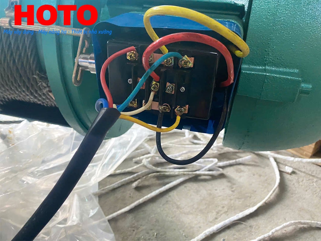 Pa lăng cáp điện HOTO 10 tấn 30m CD1 380V