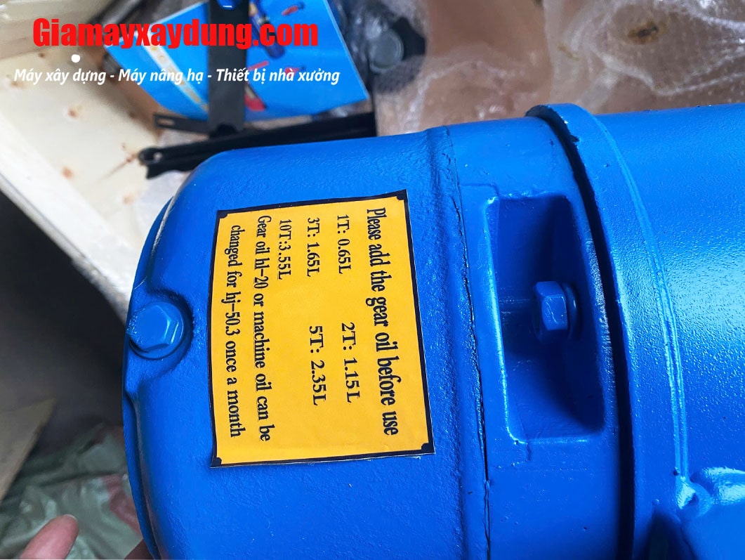 Pa lăng cáp điện Trung Quốc 1 tấn 6m CD1 380V