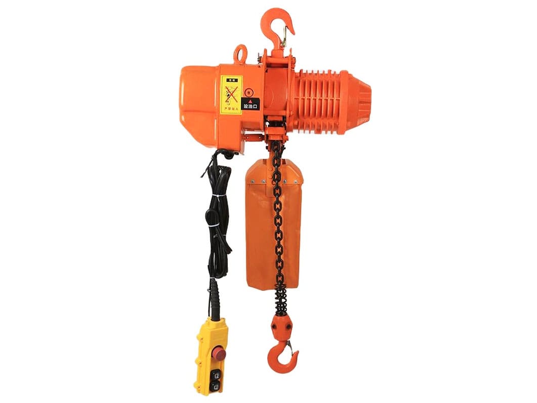 Pa lăng xích điện cố định HOTO 1 phase 1 tấn 6m 6.8 mét/phút 220V