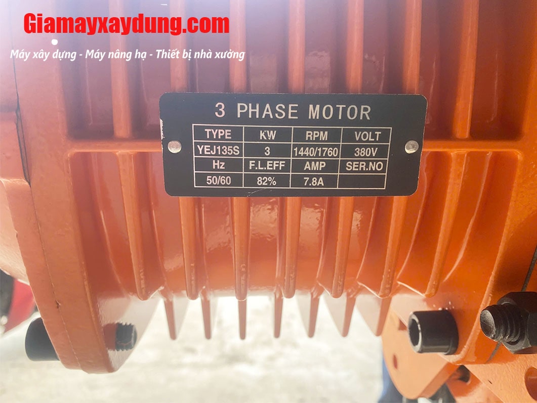 Pa lăng xích điện di chuyển 3 tấn 6m HHBB03-01 380V