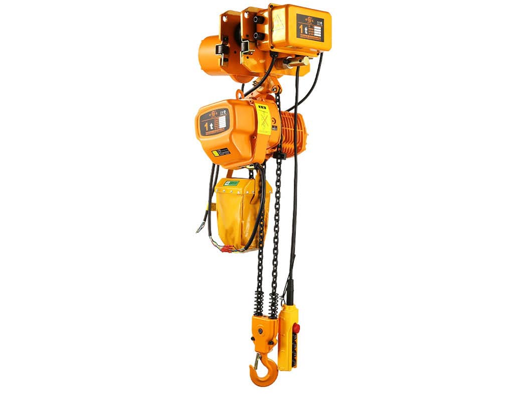 Pa lăng xích điện di chuyển 1 tấn 6m 3.6 mét/phút 380V HHBB01-02