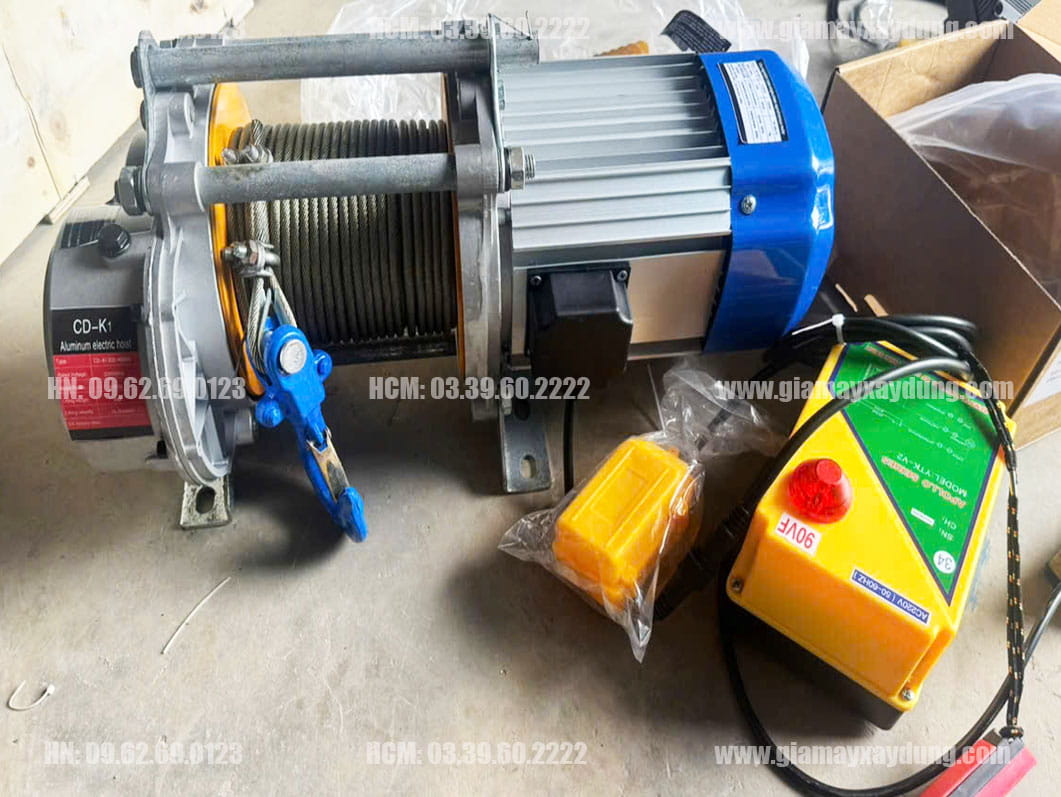 Tời điện đa năng CDK1 200-400 220V 30m 30 mét/phút