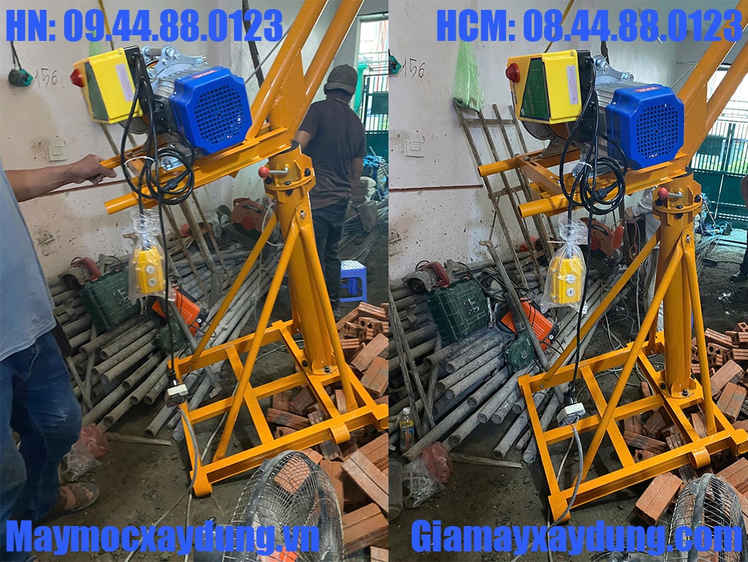 Tời điện đa năng KCD750-1500 220V 30m 35 mét/phút