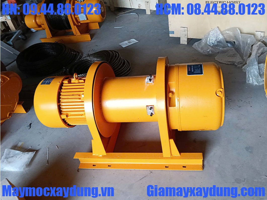 Tời kéo mặt đất 5 tấn 2500-5000kg 380V