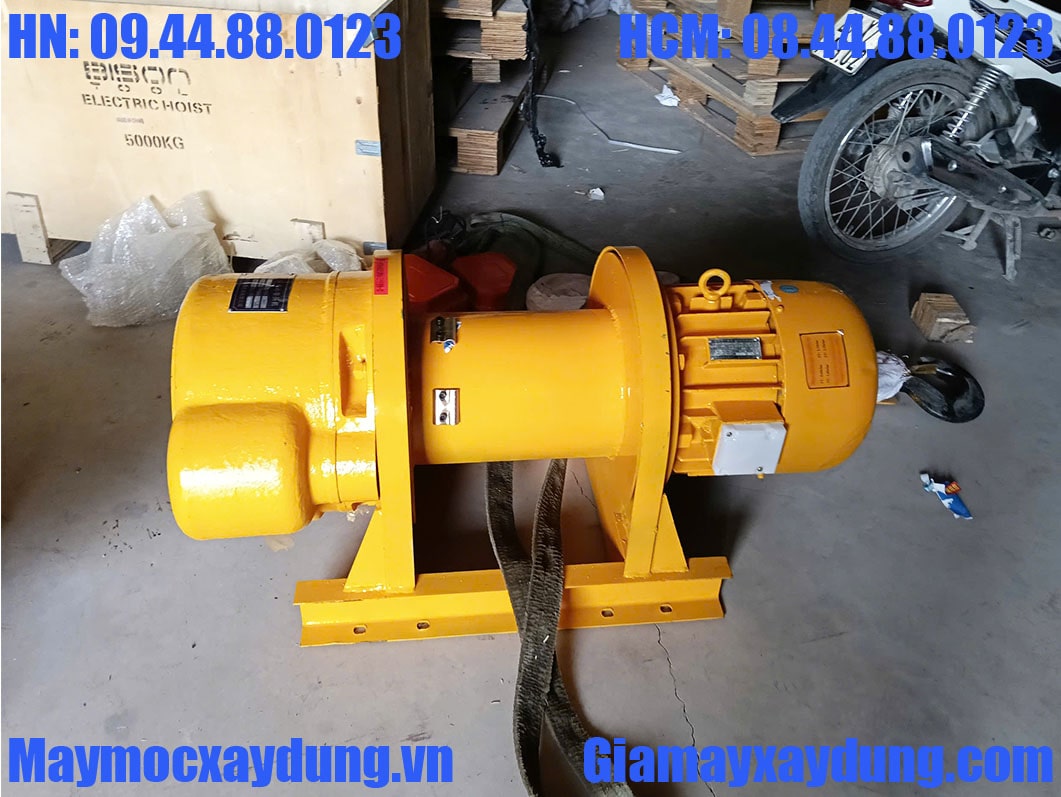 Tời kéo mặt đất 5 tấn 2500-5000kg 380V