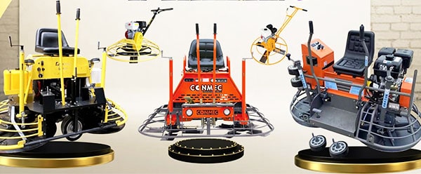 Máy xoa nền bê tông đôi