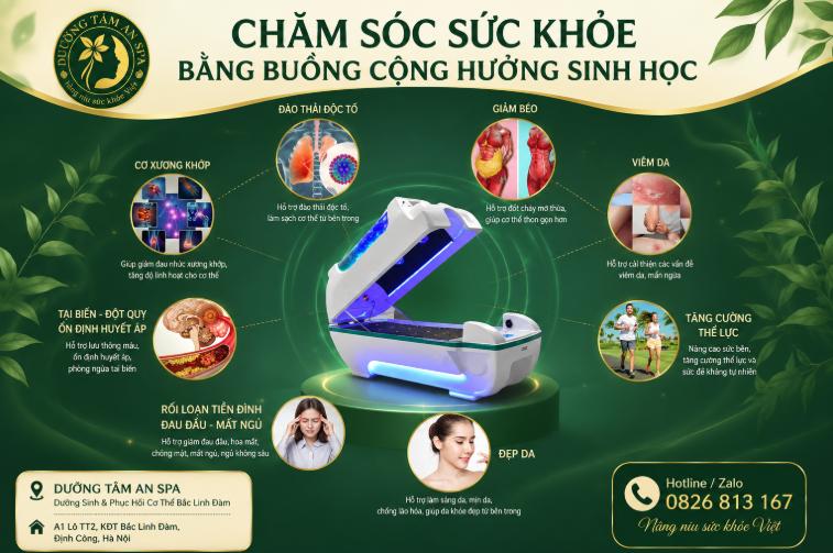Xông Thải Độc Và Hỗ Trợ Giảm Béo Công Nghệ Cao Tại Bắc Linh Đàm