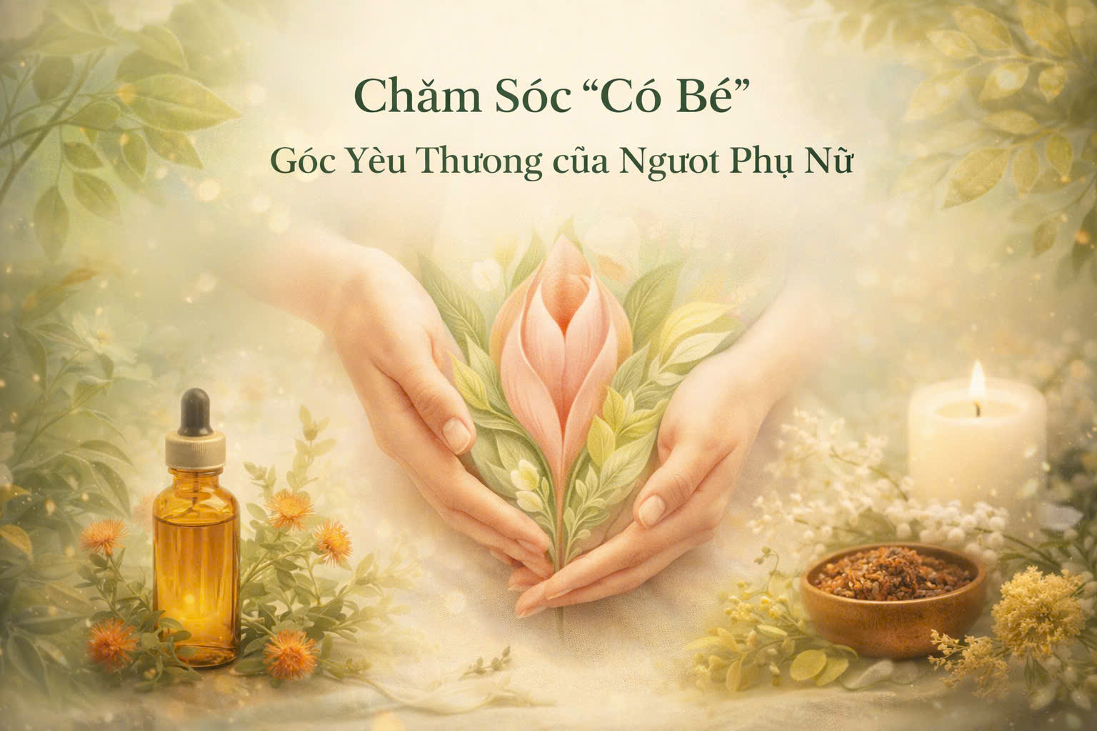 Chăm sóc – Se khít & Làm hồng vùng kín sau sinh