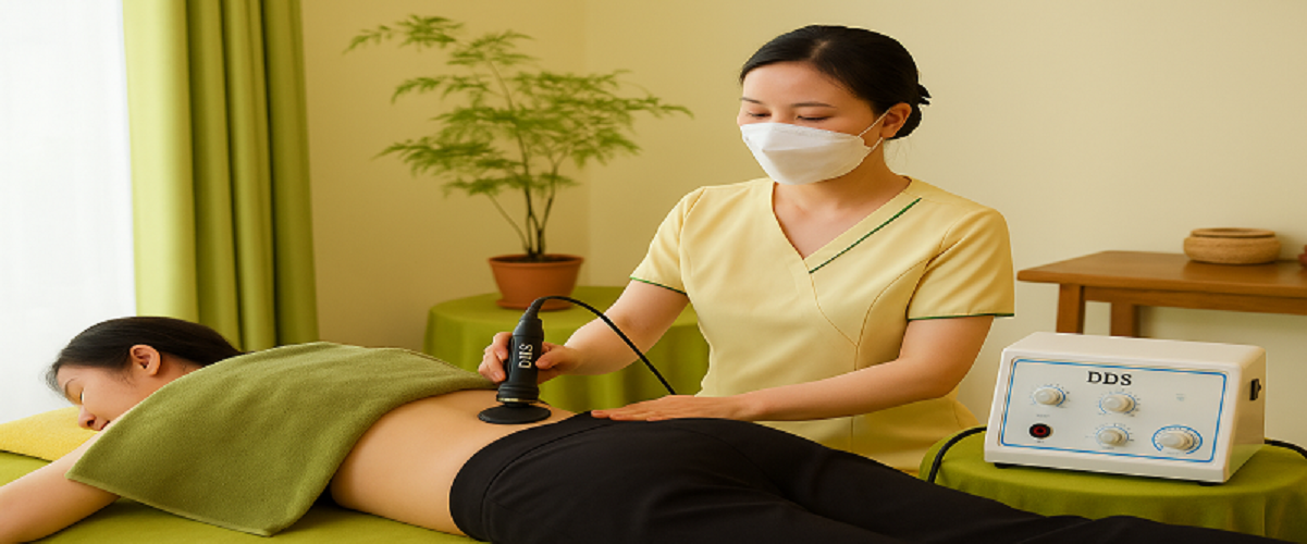 Điện sinh học DDS Hỗ trợ điều trị đau lưng